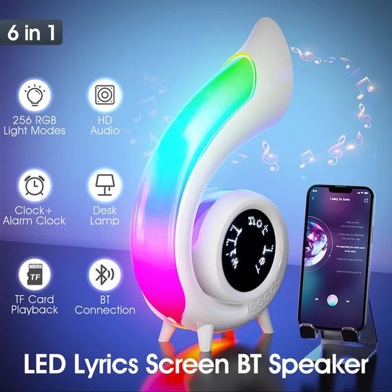Багатофункціональний нічник з Bluetooth-колонкою і RGB-підсвічуванням XPRO (234576881_448) | Зображення 1