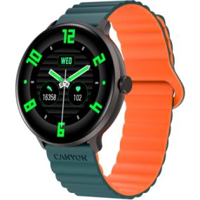 Смарт-часы Canyon Jacky SW-69 Green Orange (CNS-SW69BG)