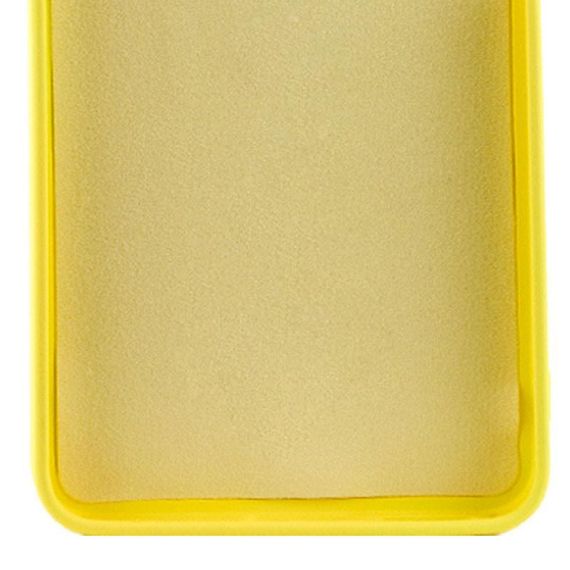Чехол TPU GETMAN Liquid Silk Full Camera для Samsung Galaxy A24 4G Желтый / Flash | Зображення 2