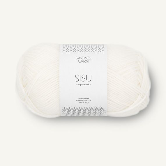Sandnes Garn Sisu 50 г, 1001