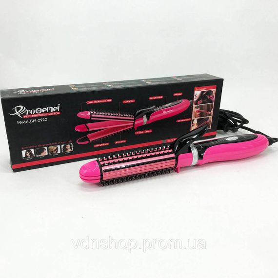 Многофункциональные плойки для волос, Плойка для создания гофре для волос Плойка создания завивки LG-66