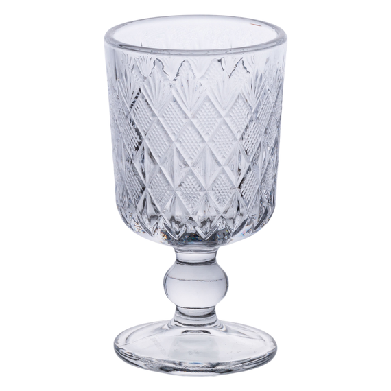 Набор рюмок 6 шт по 50 мл стеклянные на ножке HP-19-129 | Зображення 1