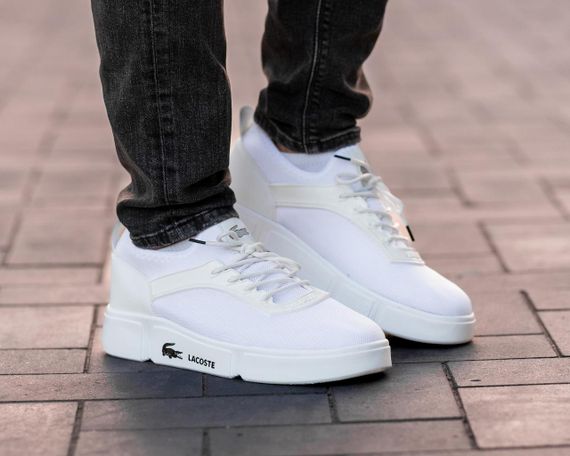 Чоловічі кросівки Lacoste White | Зображення 4
