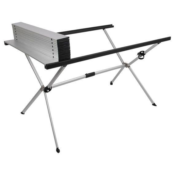 Стіл Bo-Camp Lamel 121x80 cm Aluminium (1404438) | Зображення 5