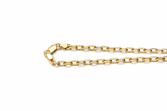 Мужская цепочка якорного плетения из желтого золота Z-1002 650 | Зображення 1