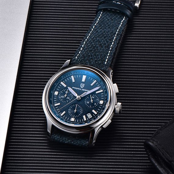 Чоловічий годинник Pagani Design PD-1781 Blue-Silver-Blue | Зображення 2