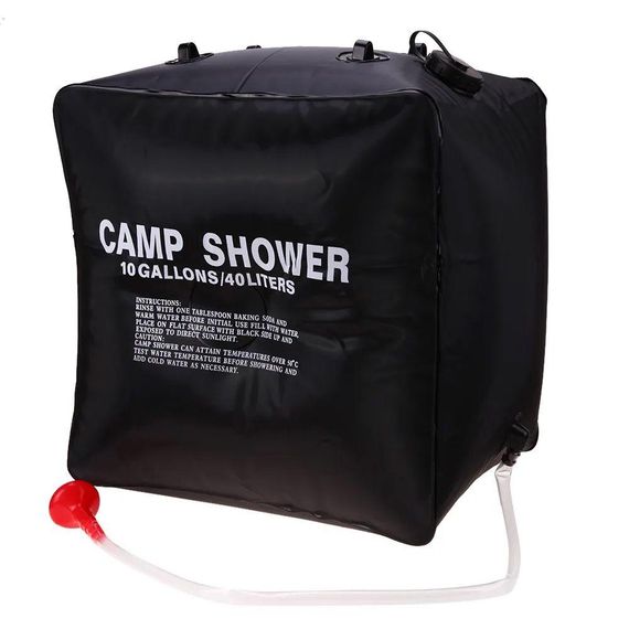 Переносний туристичний душ на 40л, Camp Shower / Похідний душ для дачі та кемпінгу / Літній кемпінговий душ | Зображення 2