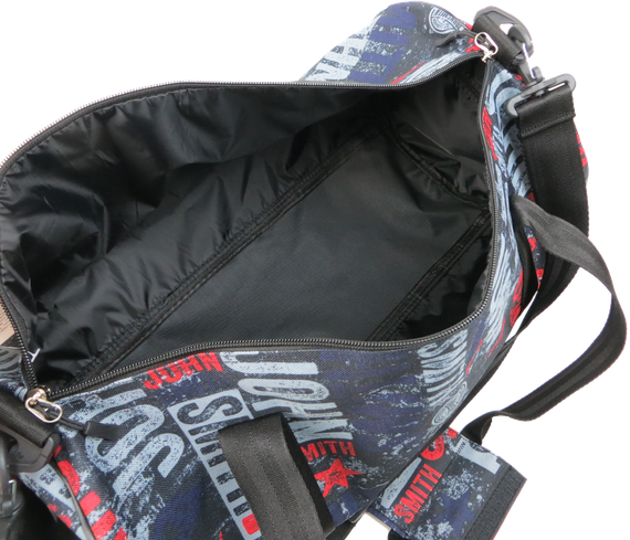 Спортивная сумка для тренировок 28L Wallaby, Украина черная | Зображення 5