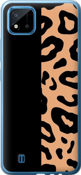 Чехол на Realme C20A Пятна леопарда "4269u-2416-17620"