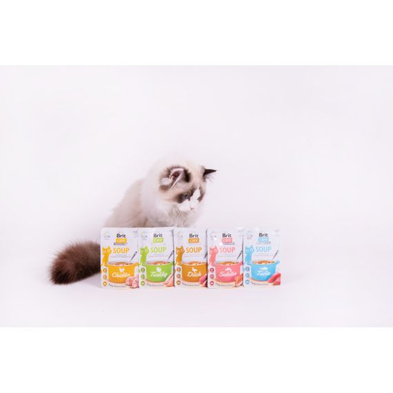 Корм вологий Brit Care Soup Chicken д/котів суп з куркою 75 г | Зображення 4