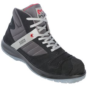 Черевики захисні STRETCH X, S3, високі, композитний носок, чорні, пара, р.43