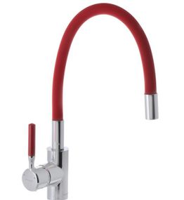 Змішувач для кухні MIXXUS PREMIUM RIO 011 з силіконовим виливом MI5817