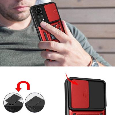 Чехол для мобильного телефона BeCover Military Xiaomi Redmi Note 11 / Note 11S Red (707415) - Топ Продаж! | Зображення 4