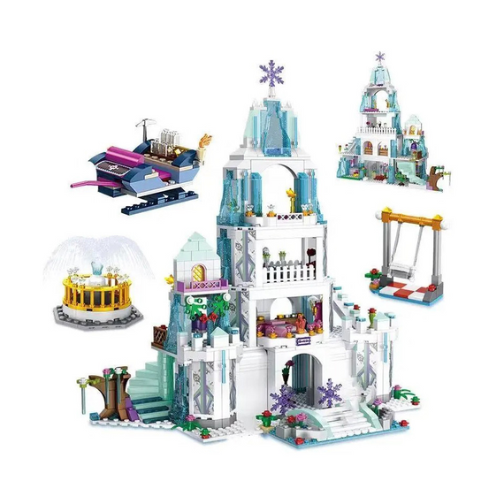 Ігровий набір для дівчаток Замок принцеси Bambi Конструктор-іграшка для дітей від 6-и років | Зображення 1