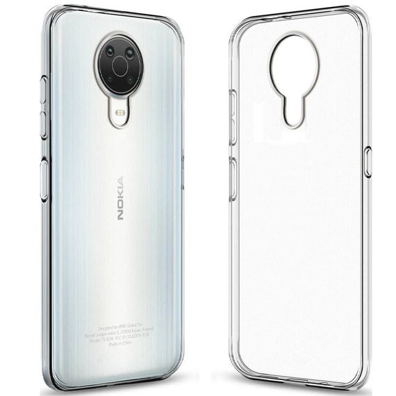 TPU чехол Epic Transparent 1,5mm для Nokia G20 / G10 / 6.3 Бесцветный (прозрачный)
