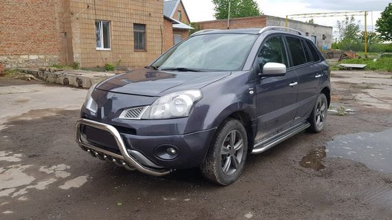 Кенгурятник WT003 (нерж.) для Renault Koleos 2008-2016 рр | Зображення 9