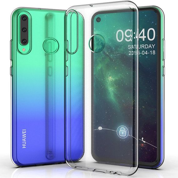 TPU чехол Epic Transparent 1,5mm для Huawei P40 Lite E / Y7p (2020) Бесцветный (прозрачный)