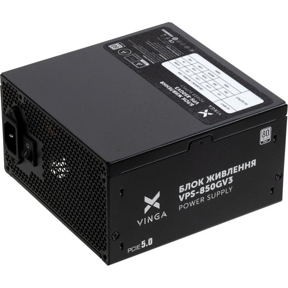 Блок живлення Vinga 850W (VPS-850GV3) | Зображення 4