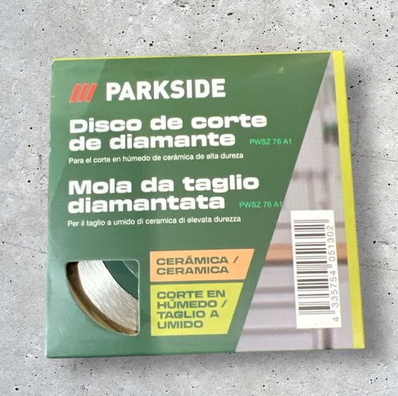 Алмазный диск Parkside Отрезные диски parkside керамика 1 шт