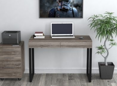 Стол письменный Loft Design L-11 L-11 дуб паленачерный