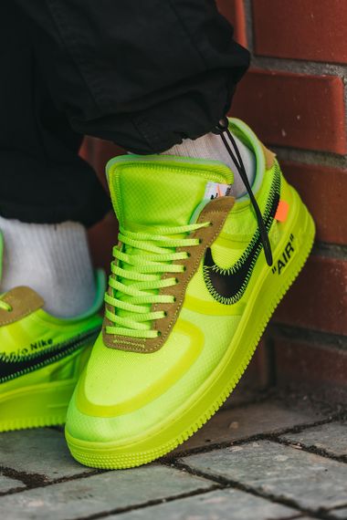 Кросівки чоловічі N-ike Air Force x Off-White 43 27.5 см | Зображення 7