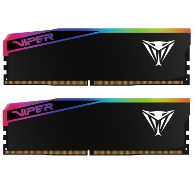 Модуль памяти для компьютера DDR5 32GB (2x16GB) 6000 MHz Viper Elite 5 Ultra RGB Patriot (VEUR532G6028K)