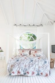 Постельное белье с полотенцем Altinbasak Ranforse 200 х 220 см Rosalinda Sabre