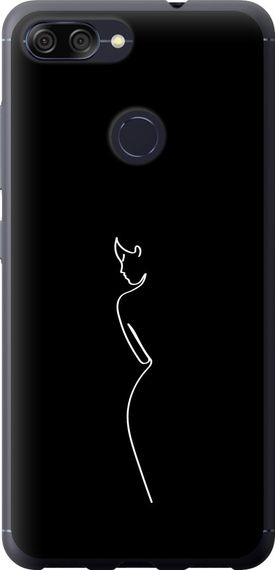 Чехол на Asus ZenFone Max Plus M1 ZB570TL Силуэт1 "4590u-1361-17620"