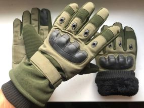Військові Зимові Рукавички на Хутрі , Тактичні Рукавички OAKLEY Зимові для ЗСУ Утеплені   знижка
