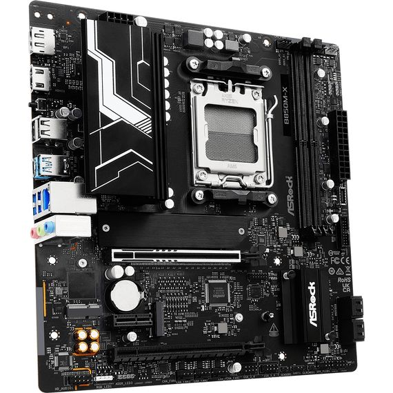 ASRock B850M-X R2.0 (AM5/B850, 2*DDR5, PCIex16, HDMI/DP, 4xSATA,2xM.2, 2.5GLan, mATX) | Зображення 2