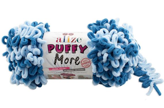 ALIZE PUFFY MORE 6555 алізе пуффі море алізе пуффі мо плюшева пряжа
