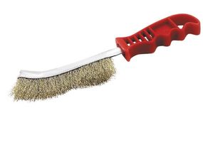 Щітка зачистна MASTERTOOL рифлена пластикова ручка 14-5523