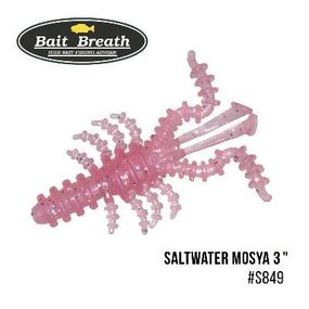 Приманка Bait Breath Saltwater Mosya 3" (6 шт.) (S849 Lively pink)