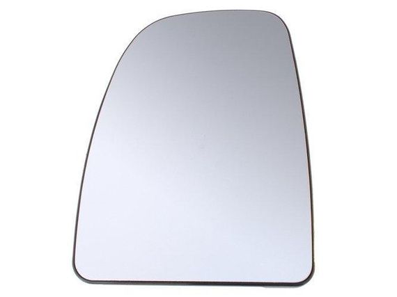 Fiat Ducato (від 2006-) вставка вкладиш дзеркала верхній лівий з підігрівом білий, Фіат Дукато