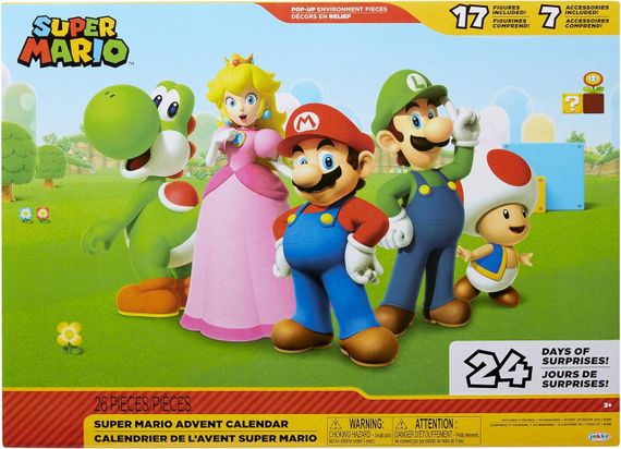 Адвент-календар Супер Маріо Оригінал Super Mario Advent Calendar