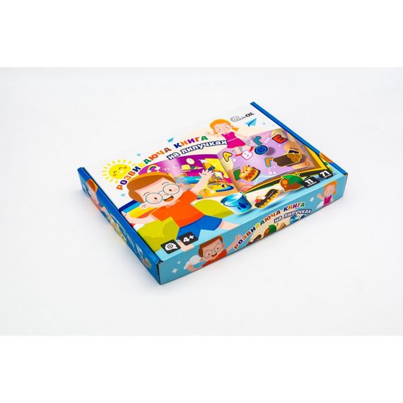 Дитяча розвиваюча "Книга на липучках" Puz-88891, 71 деталь 11 сторінок | Зображення 2