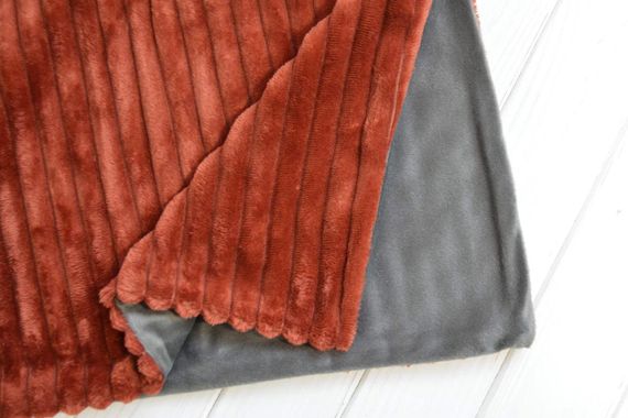 Комплект бархатного постельного белья Merinos Eternity 200×220 см. Kiremit | Зображення 1