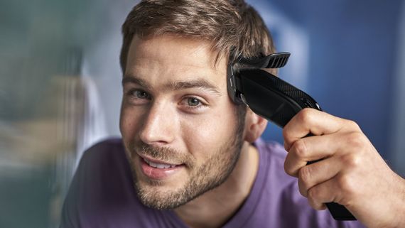 Машинка для стрижки волос Philips HC3510/15 проводная, с насадками | Зображення 7