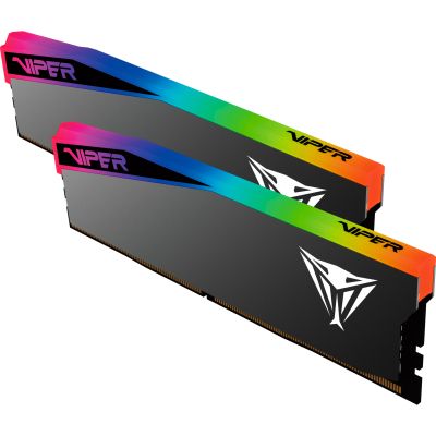 Модуль памяти для компьютера DDR5 64GB (2x32GB) 6400 MHz Viper Elite 5 Ultra RGB Patriot (VEUR564G6432K) | Зображення 3