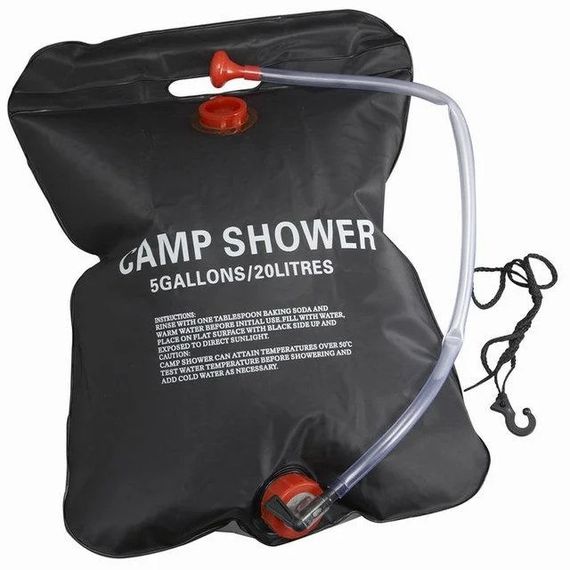 Летний душ дачный переносной походный CAMP SHOWER 20 литров / Душ для дачи подвесной | Зображення 3