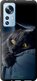 Чохол на Xiaomi 12X Димчастий кіт "825b-2941-2448"