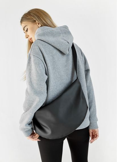 Сумка жіноча Sambag HOBO BAG-GLOVE Чорна 28 х 58 х 4 см (53400001) | Зображення 2