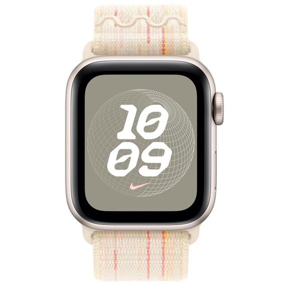 Ремешок Nike Sport Loop для Apple Watch 42(ser.1-3)/44/45/46/49mm Starlight / Pink | Зображення 2