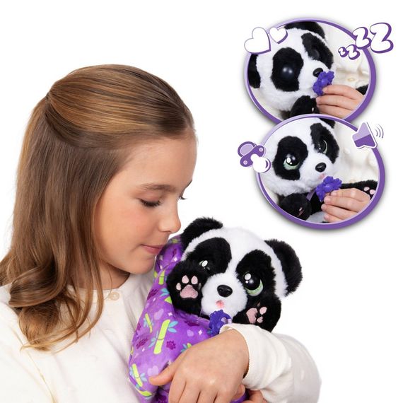 Интерактивная игрушка "Малыш Панда" Baby Paws 927667M, со звуком | Зображення 6