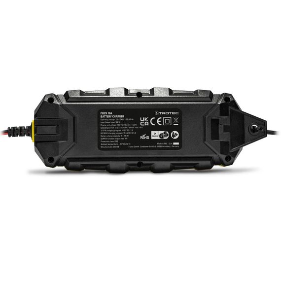 Зарядний пристрій для автомобільного акумулятора Trotec PBCS 10A, 12V, 4-200Ah (4675000015) | Зображення 1