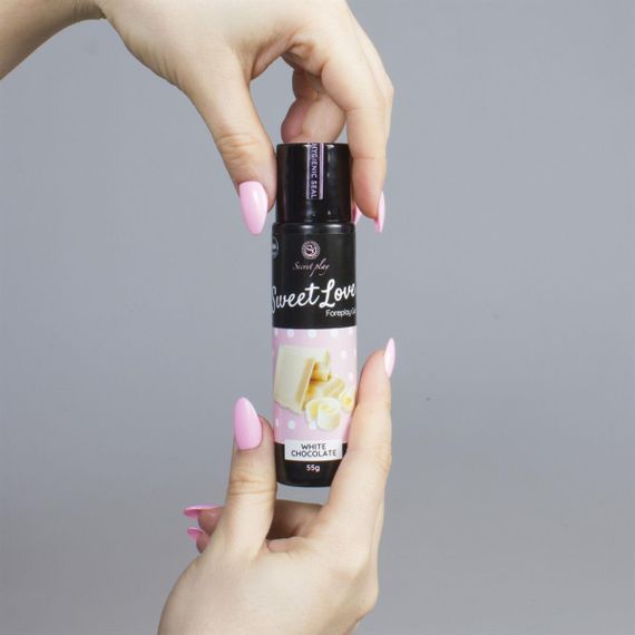 Оральний лубрикант WHITE CHOCOLATE GEL - 60 ML Sex Aura | Зображення 2