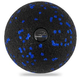 Масажний м'яч PowerPlay PP-4351 Epp Massage Ball (d10) Чорно/Синій (PP-4351_Blue_d10)