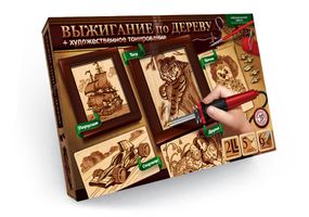 Набор креативного творчества Danko Toys Выжигание по дереву ДТ-ОО-09127