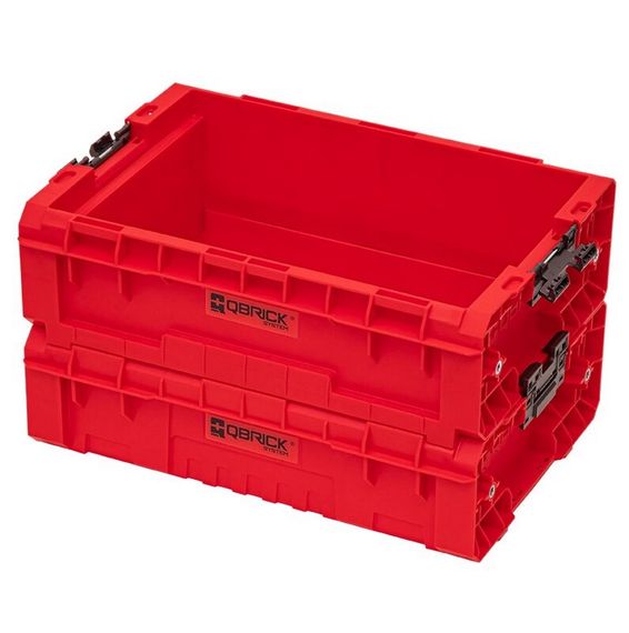 Відкритий ящик для інструментів, 18", 450x310x130, SYSTEM PRO Box 130 Red, SKRQPROB1302CZEPG001, QBRICK | Зображення 1