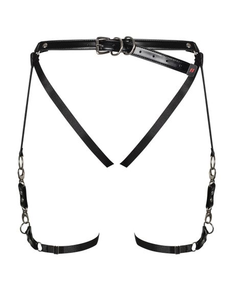 Гартері Obsessive A762 HARNESS Black XL / XXL, Черный, XL/XХL | Зображення 4